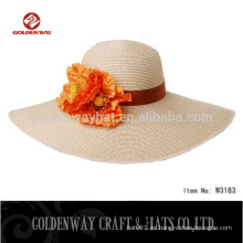 Sombrero de playa plegable verano Sun para las mujeres